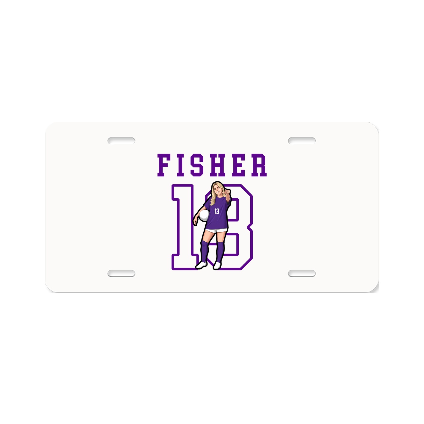 License Plate — Shirsey in Classic
