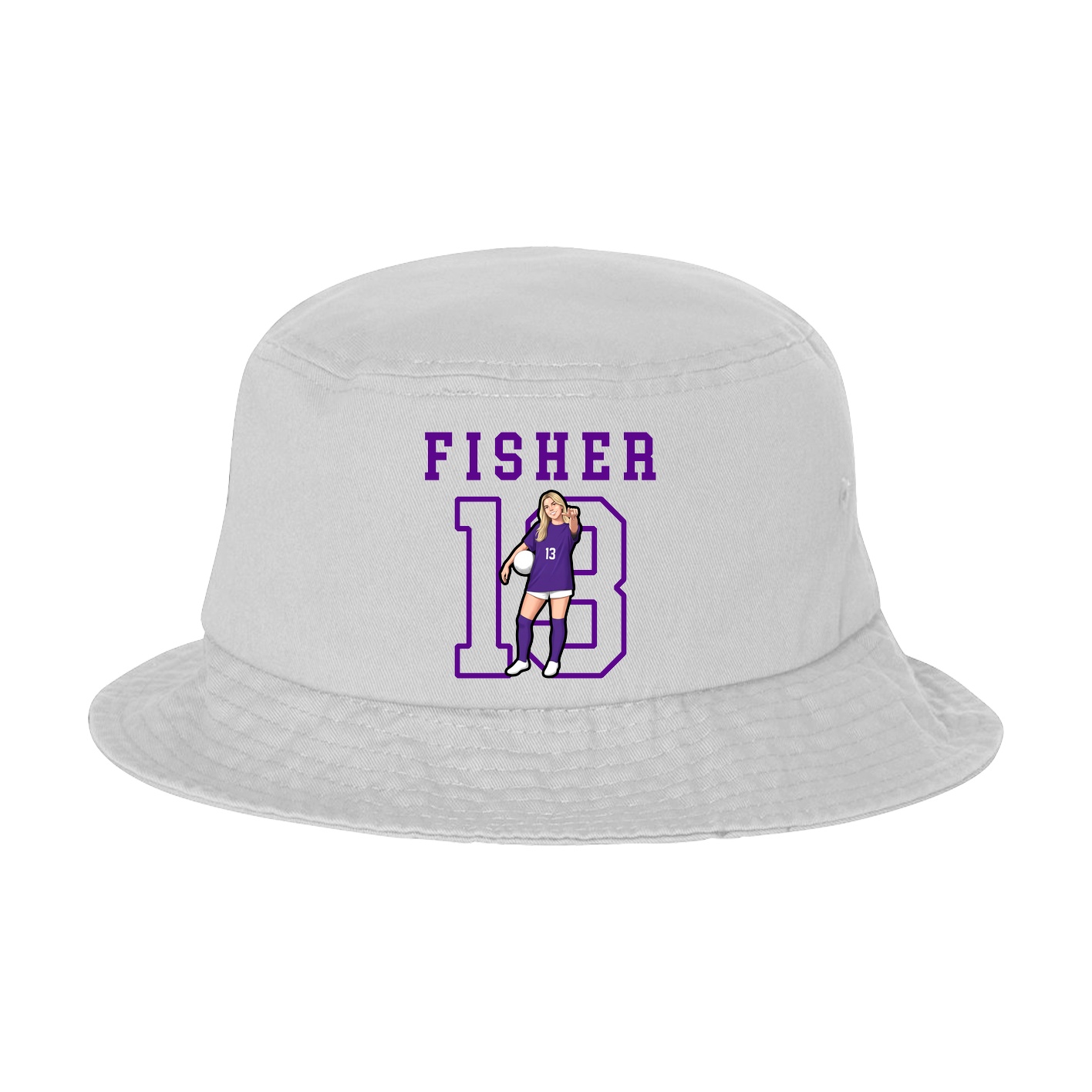 Bucket Cap — Shirsey in White