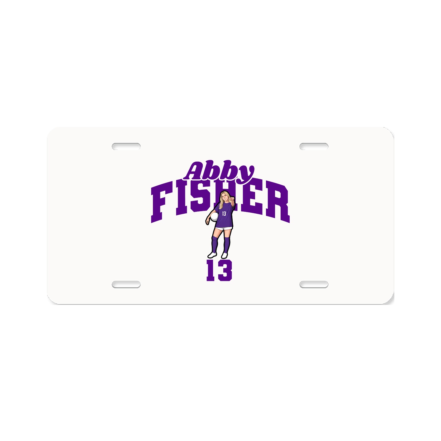 License Plate — Signature Arch in Classic