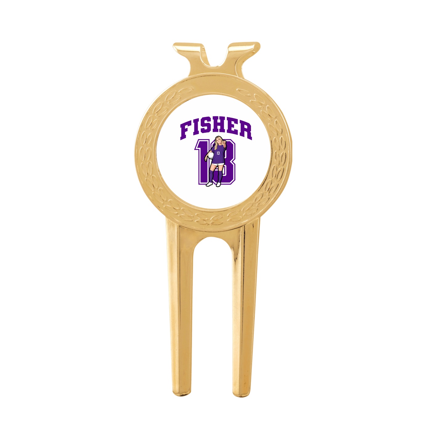 Divot Tool with Ball Marker — Number in Classic