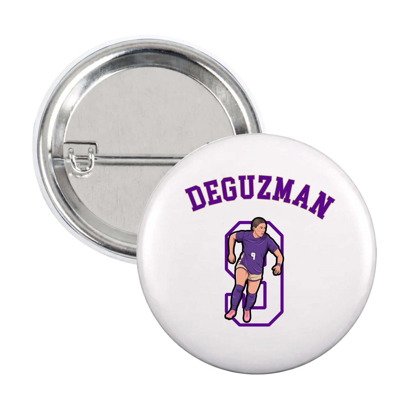 Game Day Button — Shirsey Arch in White