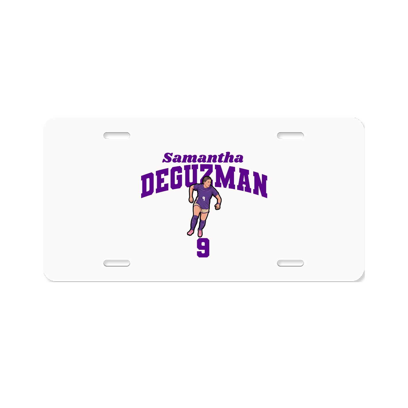 License Plate — Signature Arch in Classic