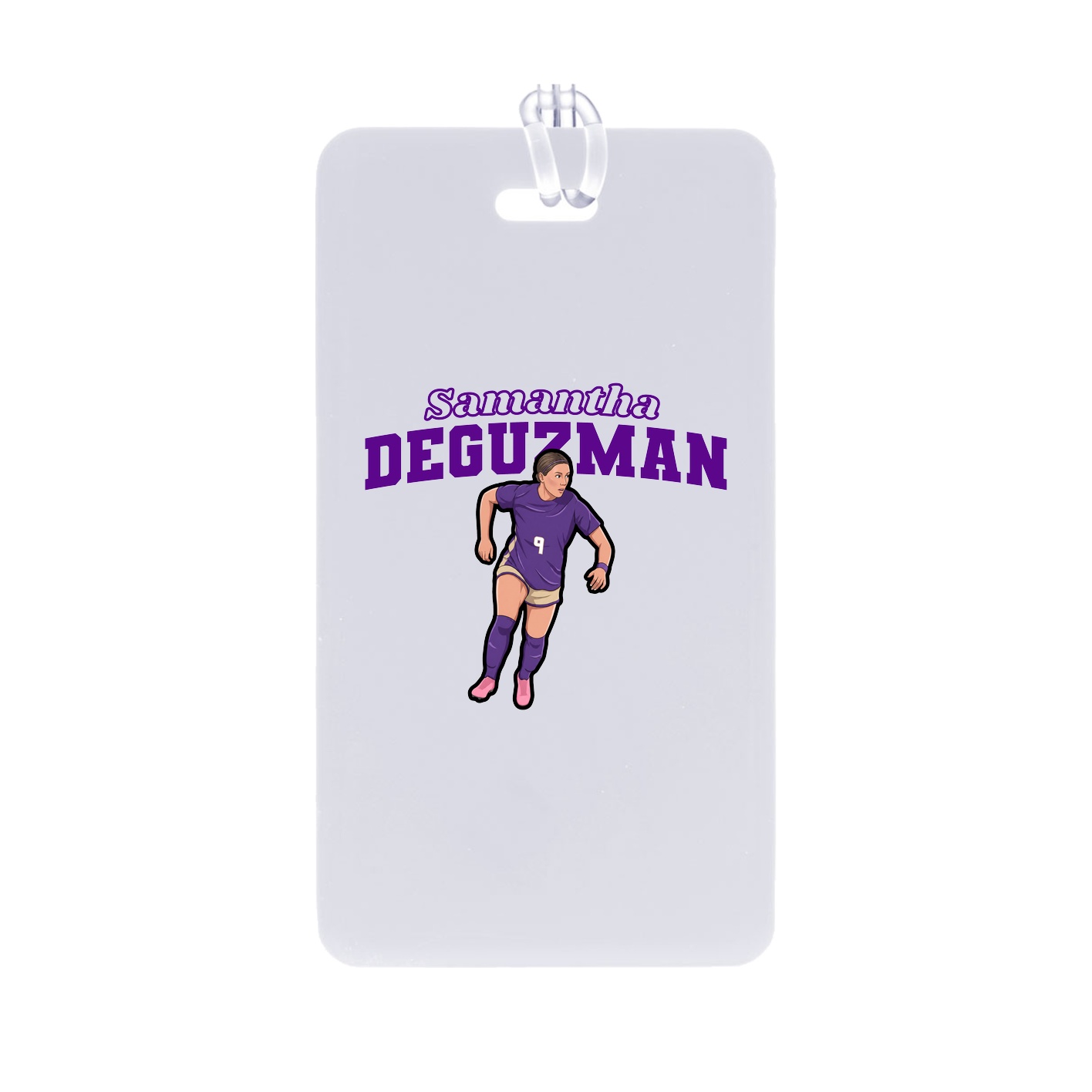 Bag Tag — Name Arch in Classic