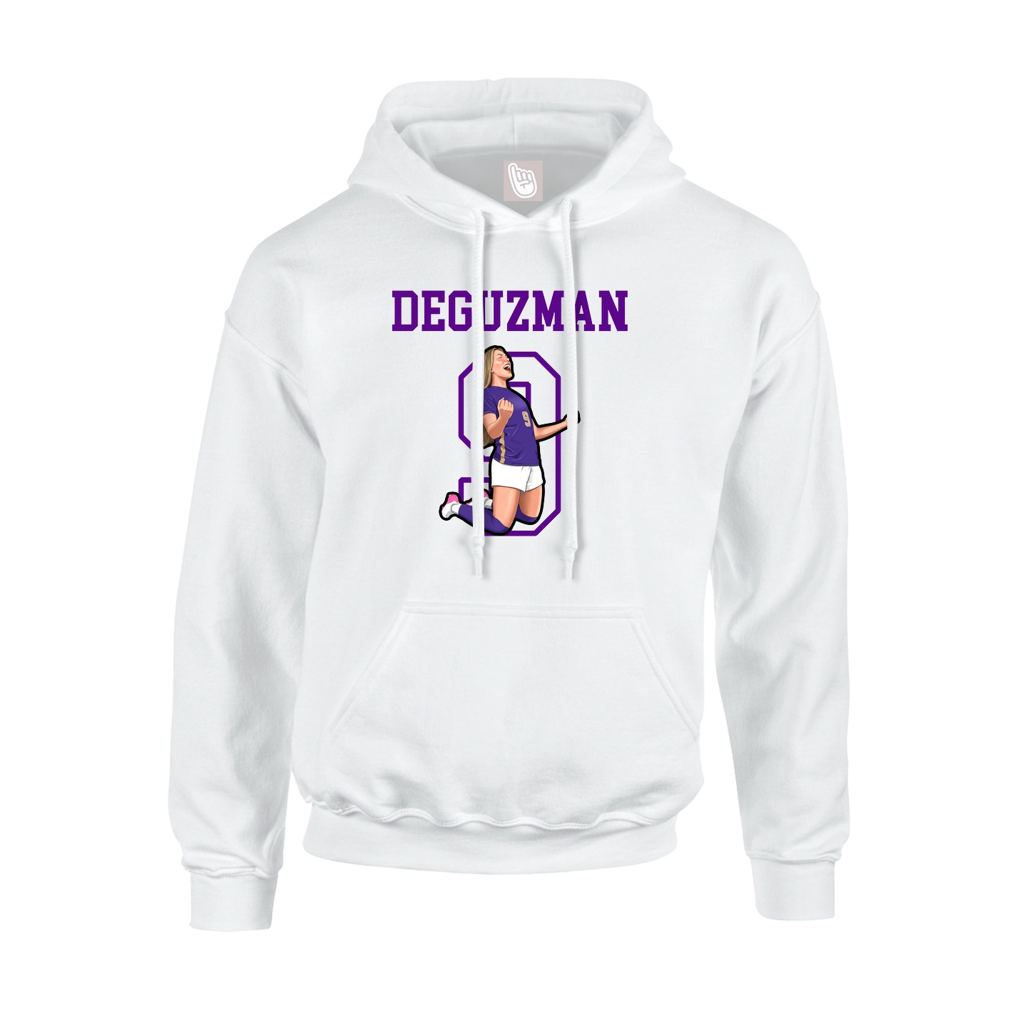Hoodie — Shirsey in White