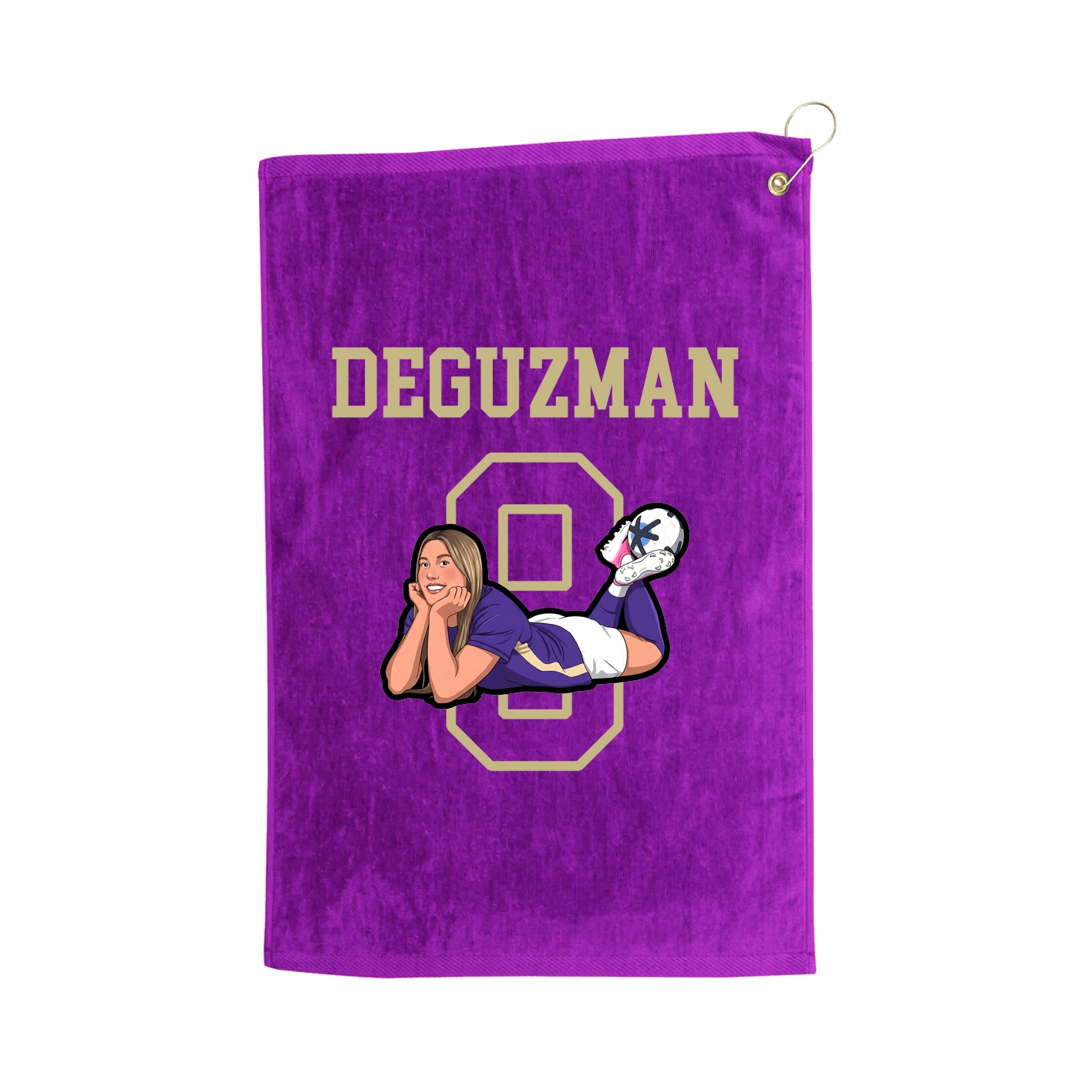 Golf Towel — Shirsey in Purple