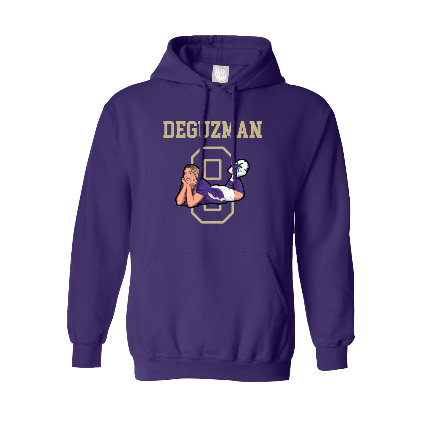 Youth Hoodie — Shirsey in Purple