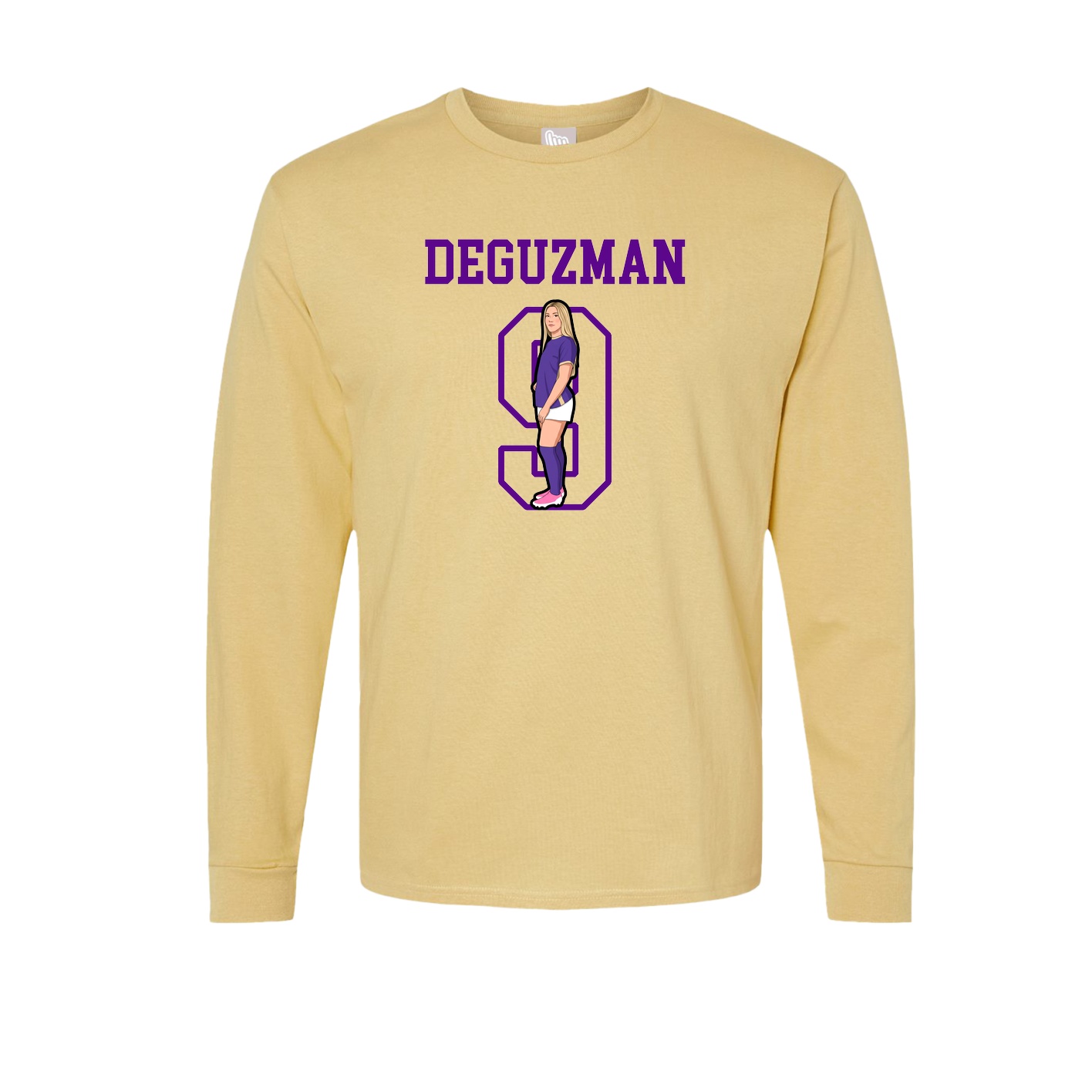 Long Sleeve Tee — Shirsey in Vegas Gold
