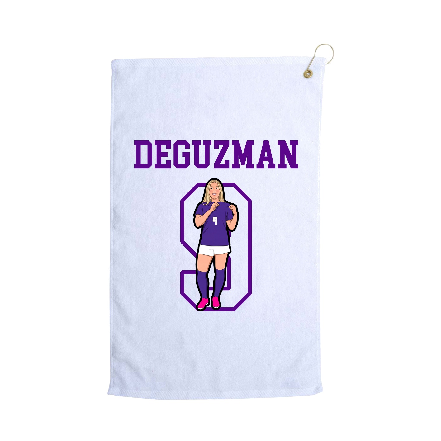 Golf Towel — Shirsey in White