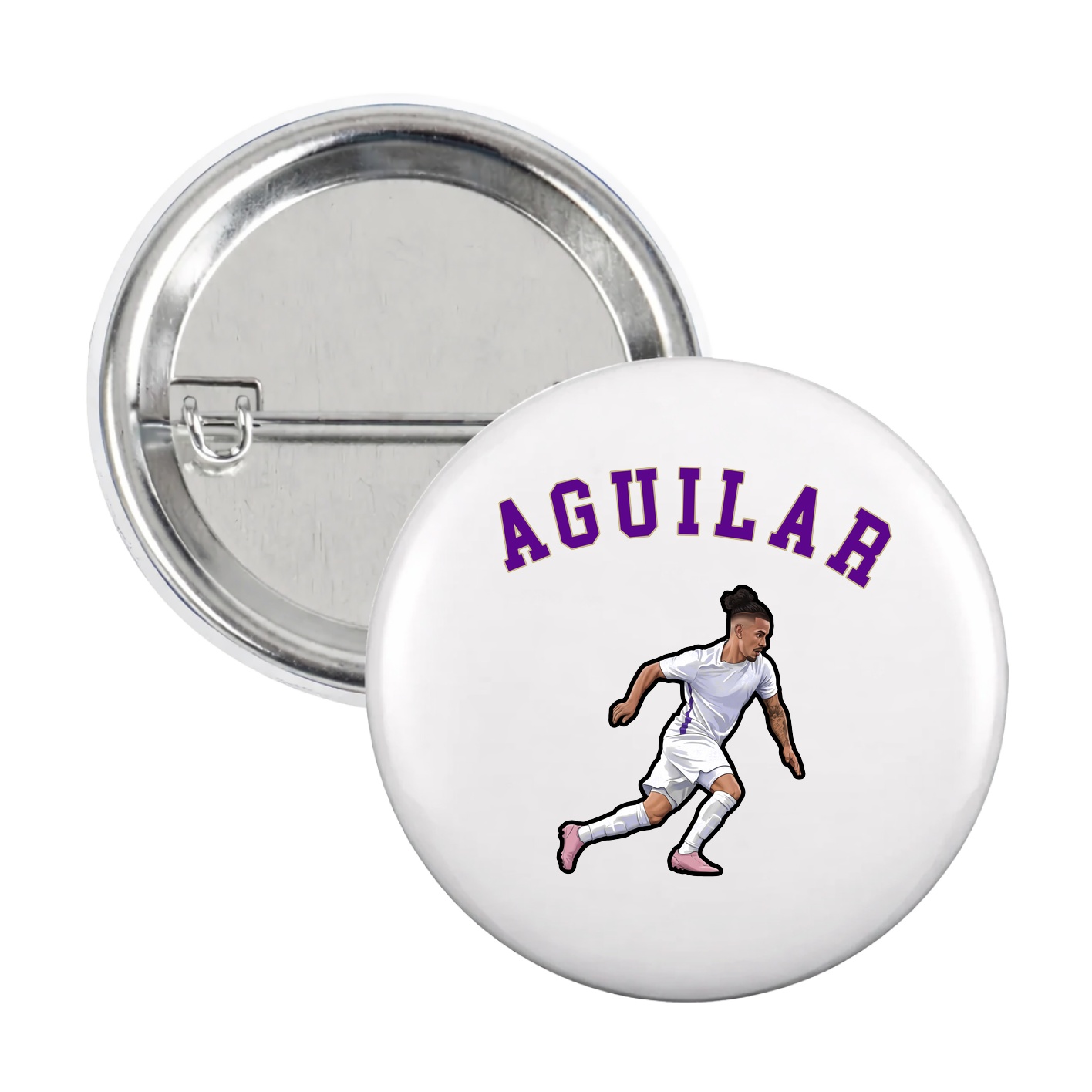 Game Day Button — Shirsey Arch in White
