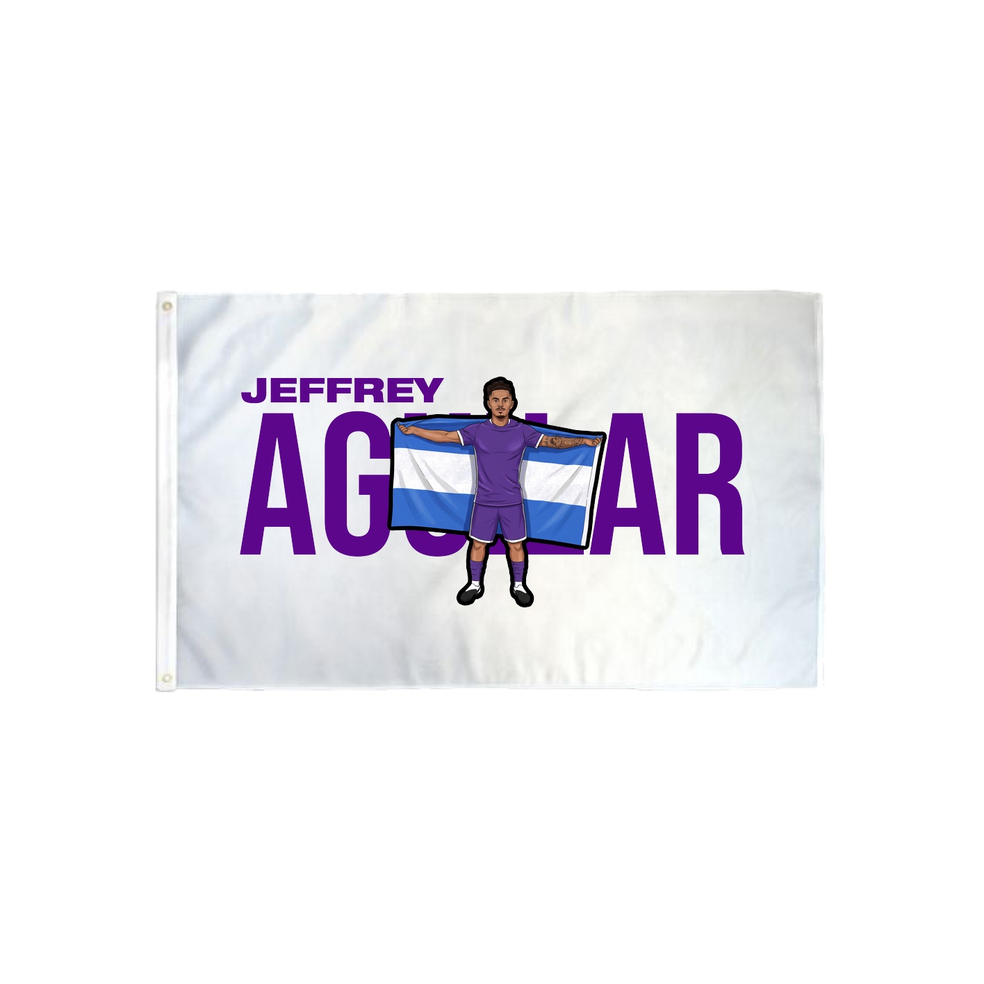 3x5 Flag — Player Name in Classic