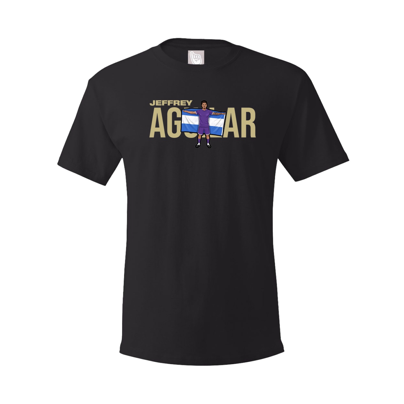 Tee — Player Name in Black