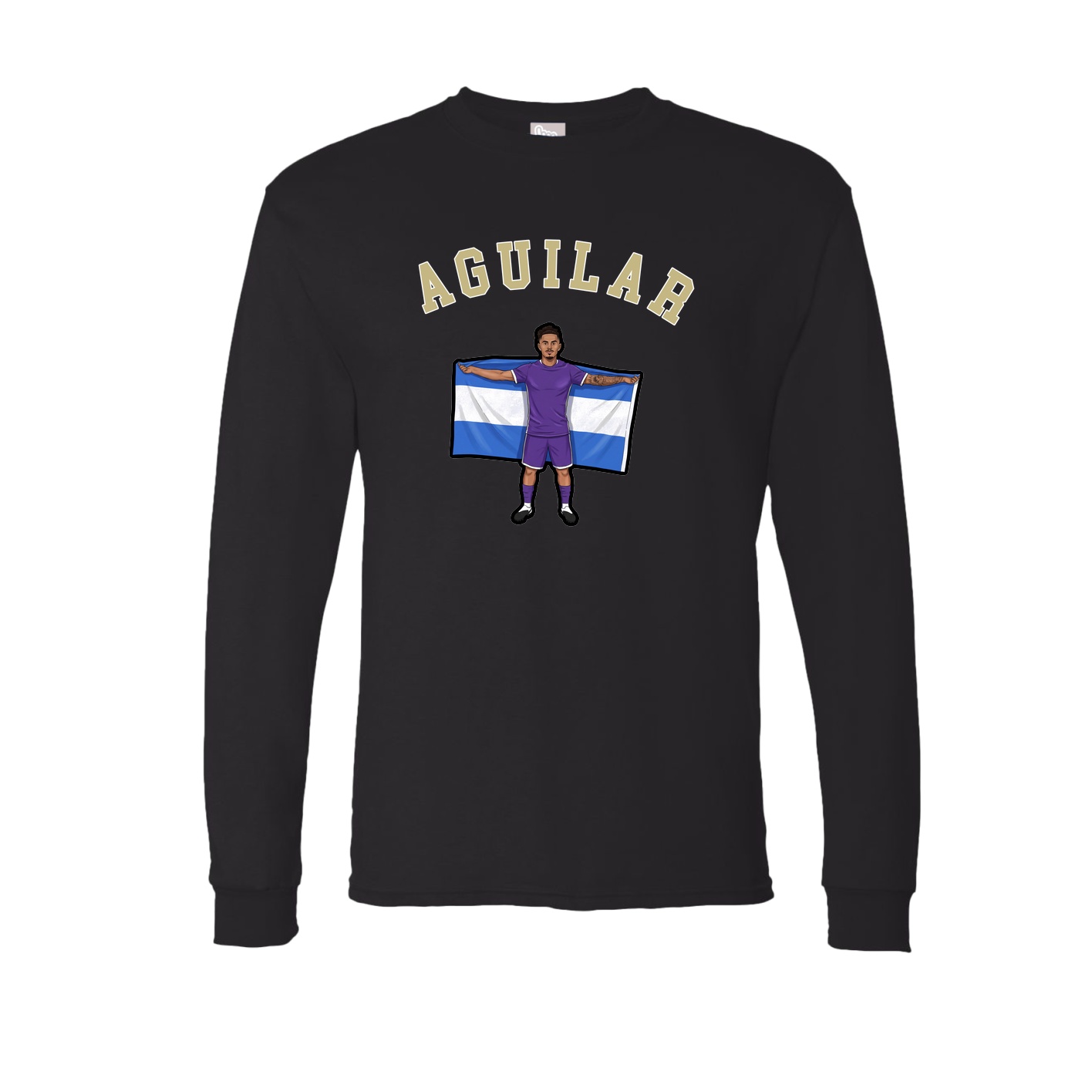 Long Sleeve Tee — Shirsey Arch in Black