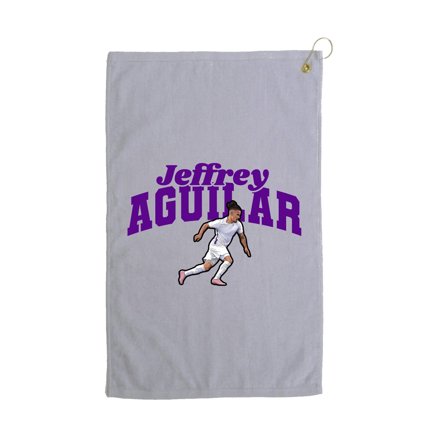 Golf Towel — Signature Arch in Grey