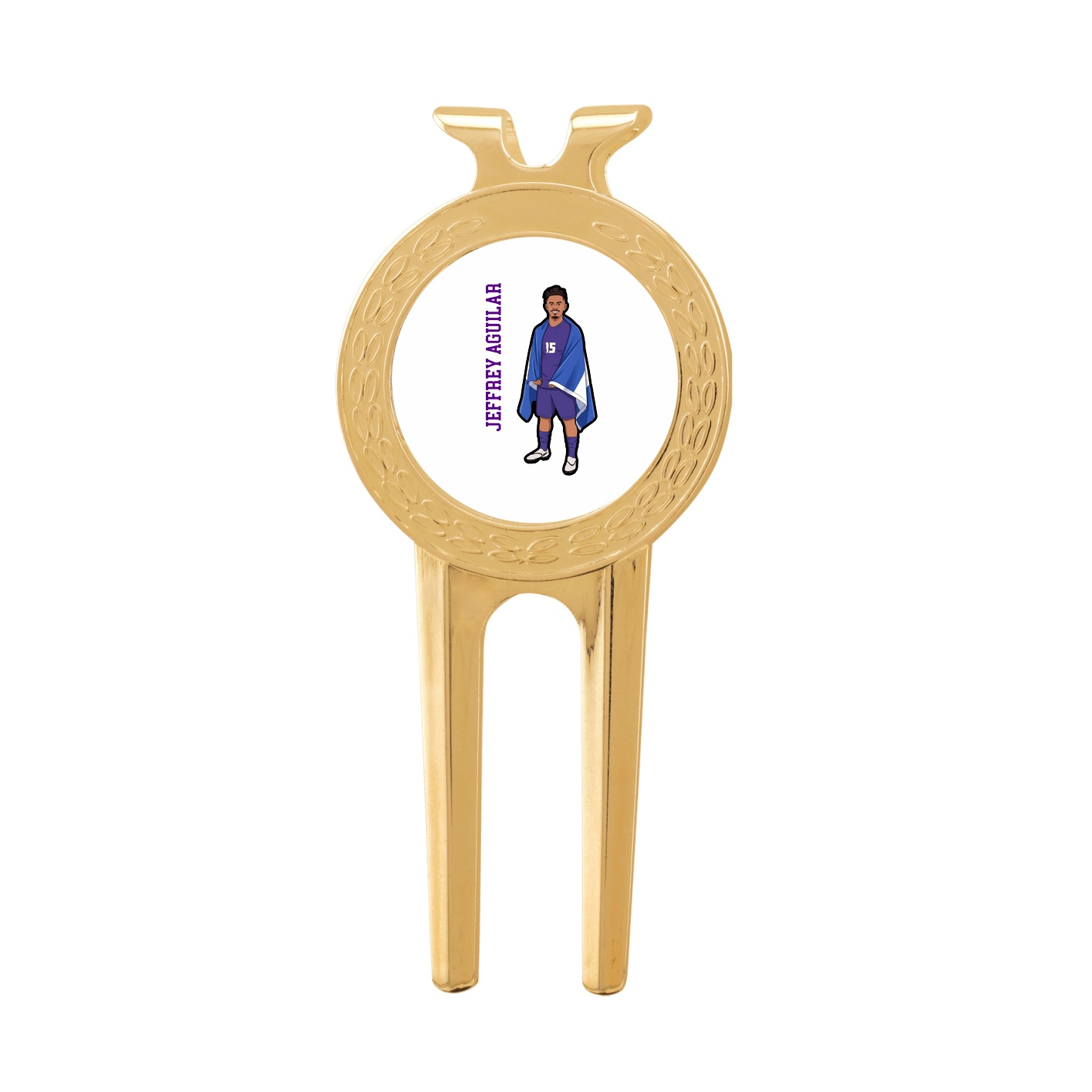 Divot Tool with Ball Marker — Name Vertical in Classic