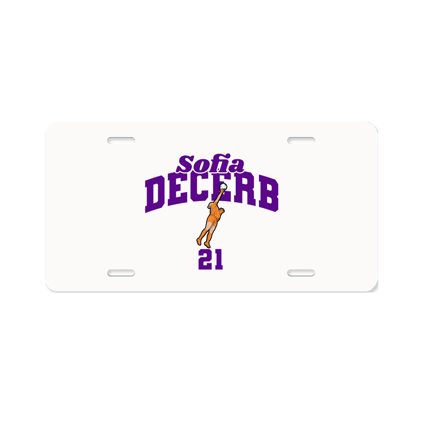 License Plate — Signature Arch in Classic