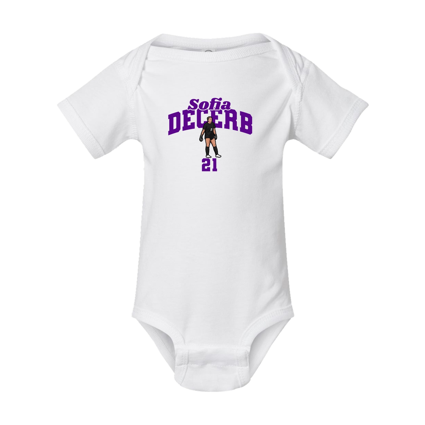 Baby Onesie — Signature Arch in White