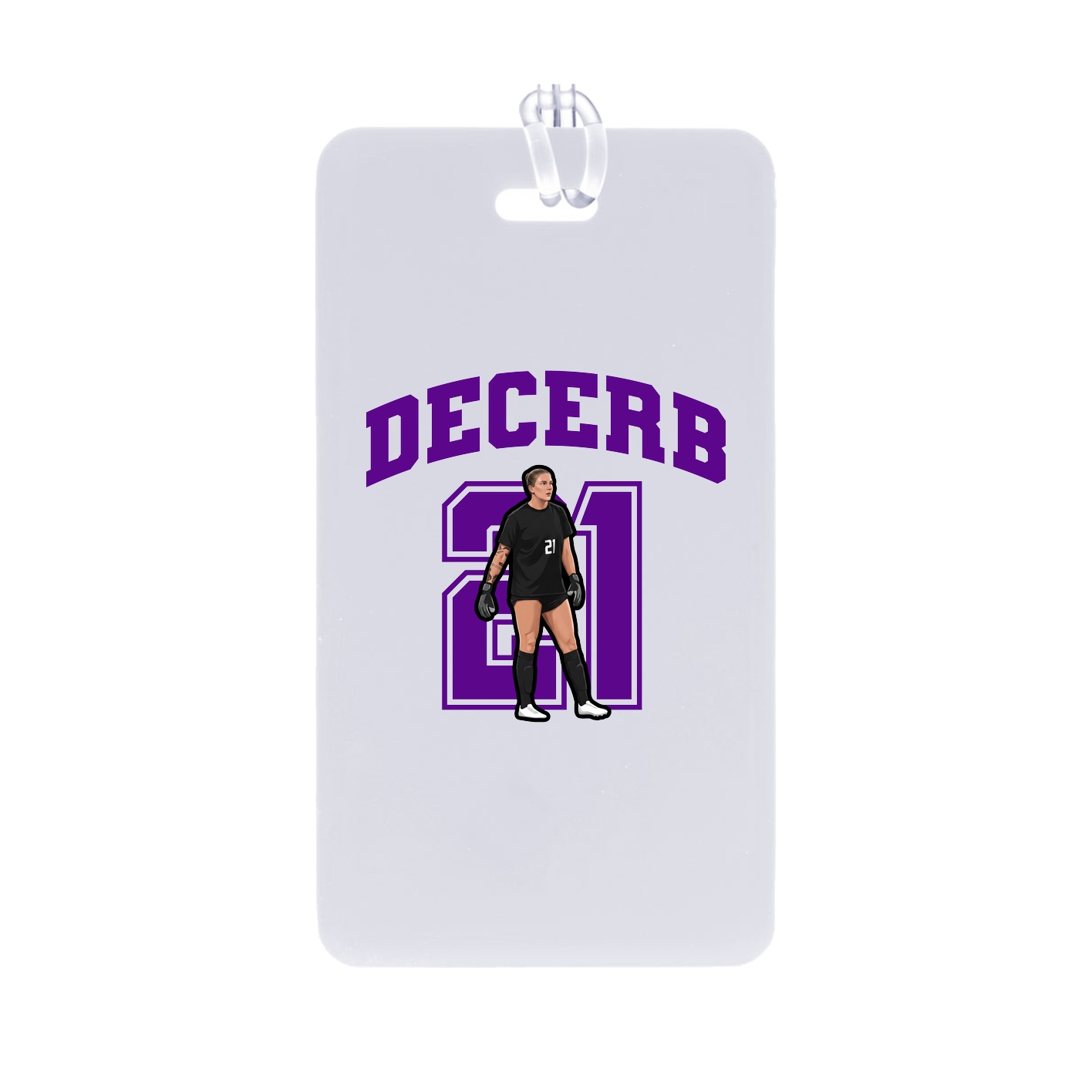 Bag Tag — Number in Classic