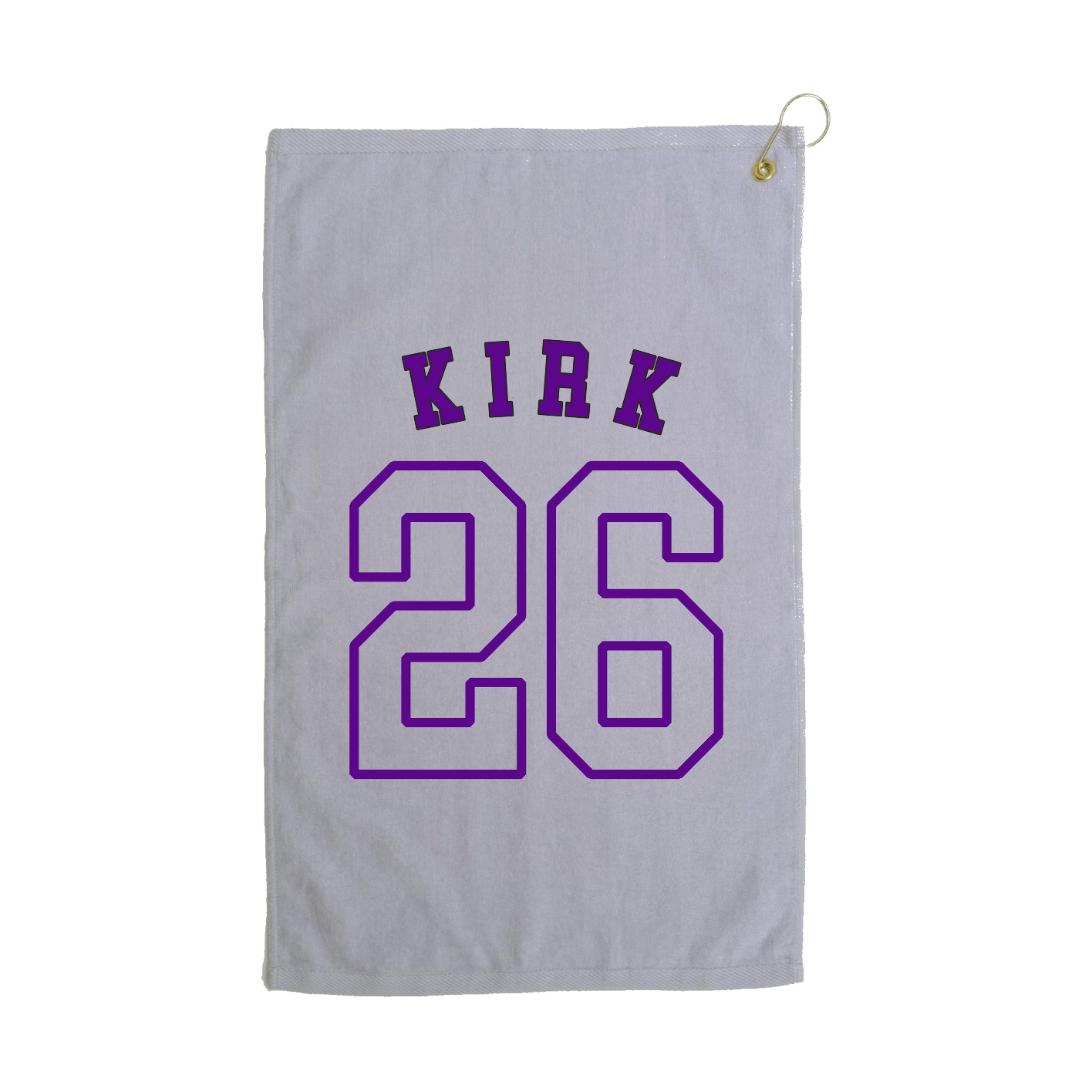 Golf Towel — Shirsey Arch in Grey