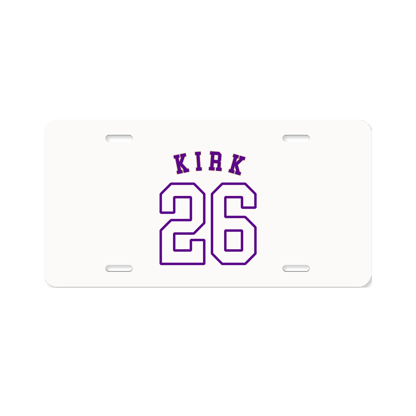 License Plate — Shirsey Arch in Classic