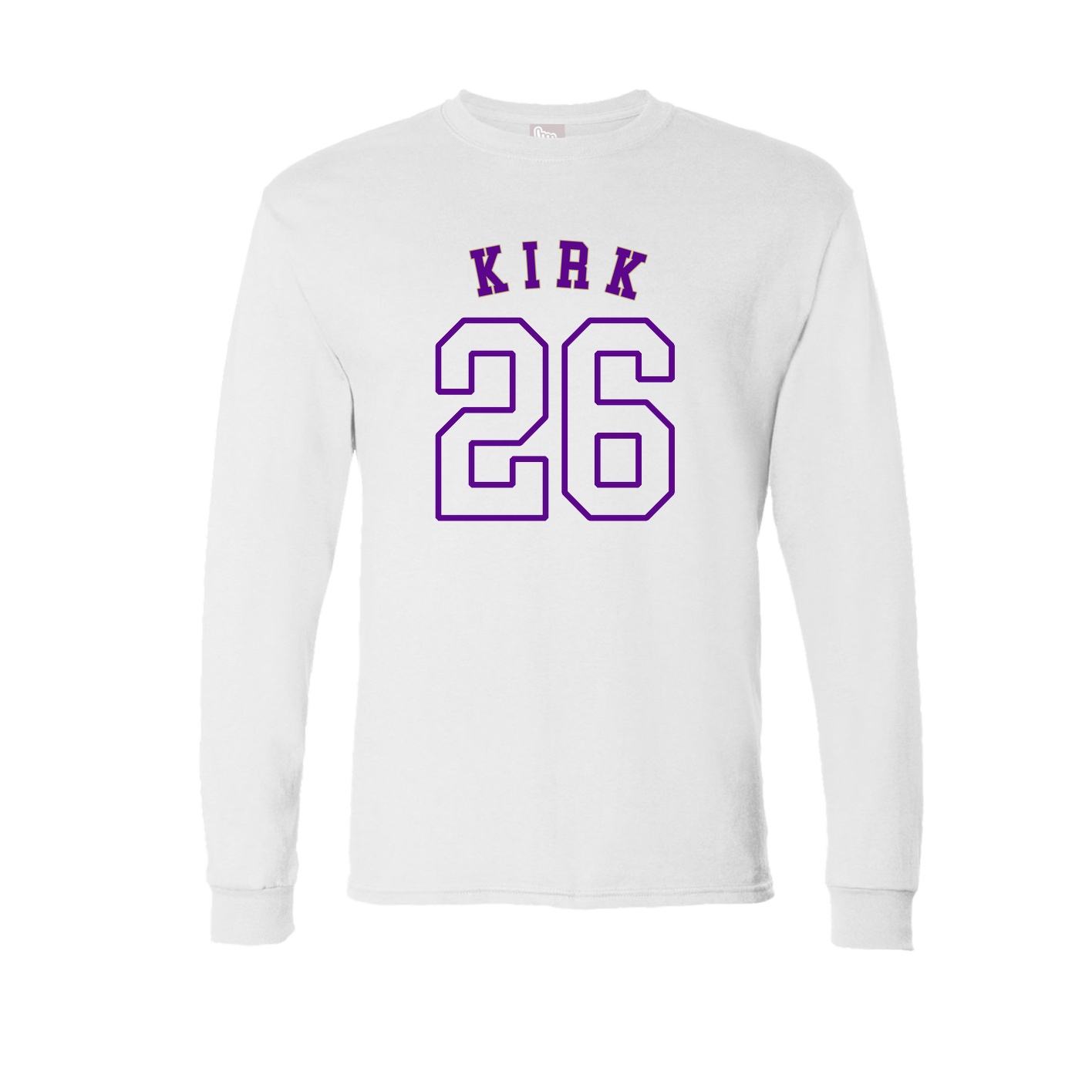 Long Sleeve Tee — Shirsey Arch in White