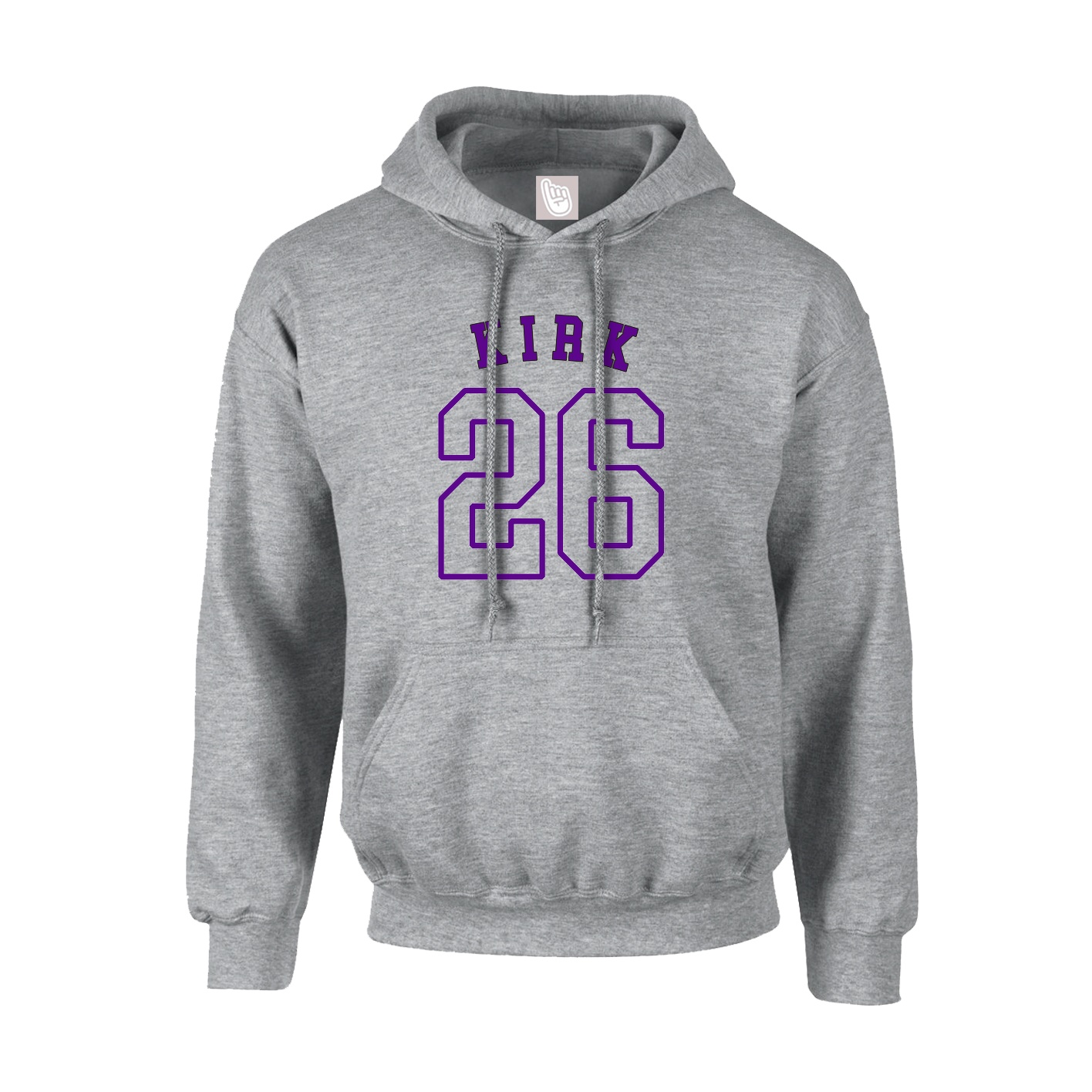 Youth Hoodie — Shirsey Arch in Grey