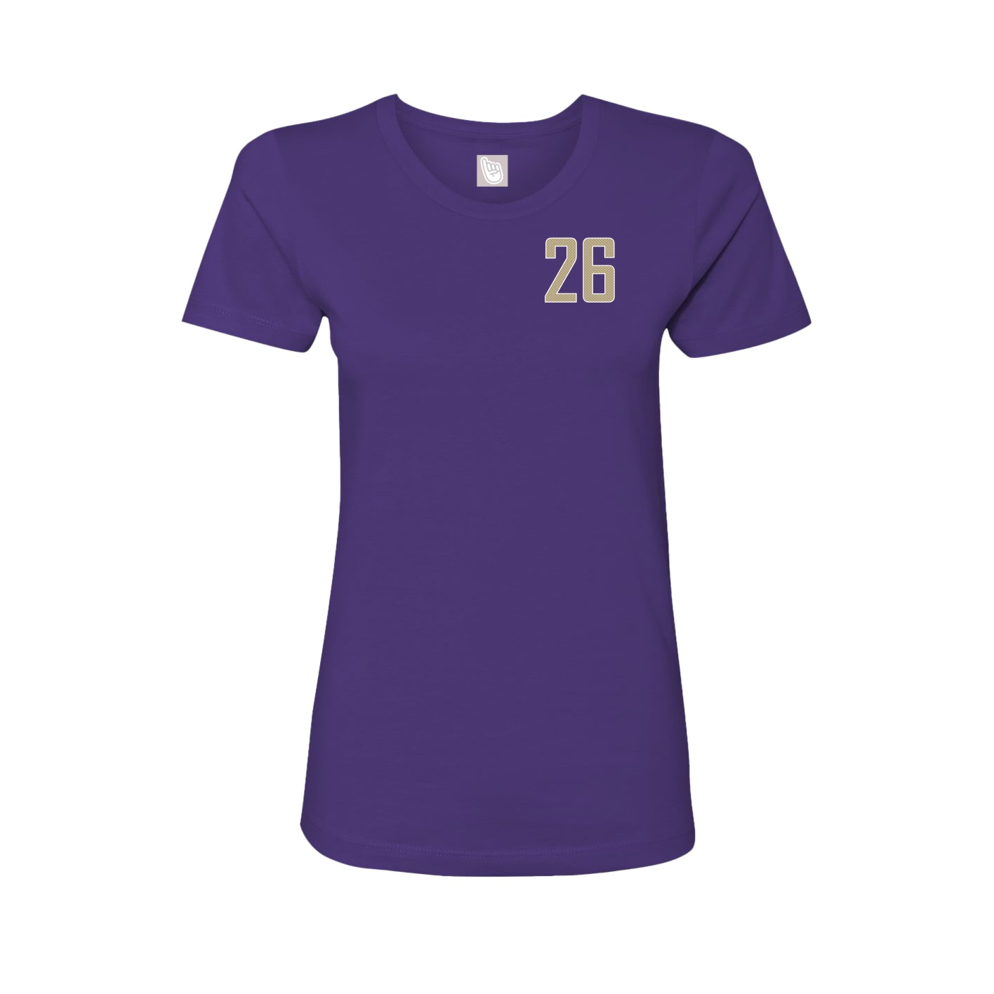 Womens Tee — Front Shirsy in Purple