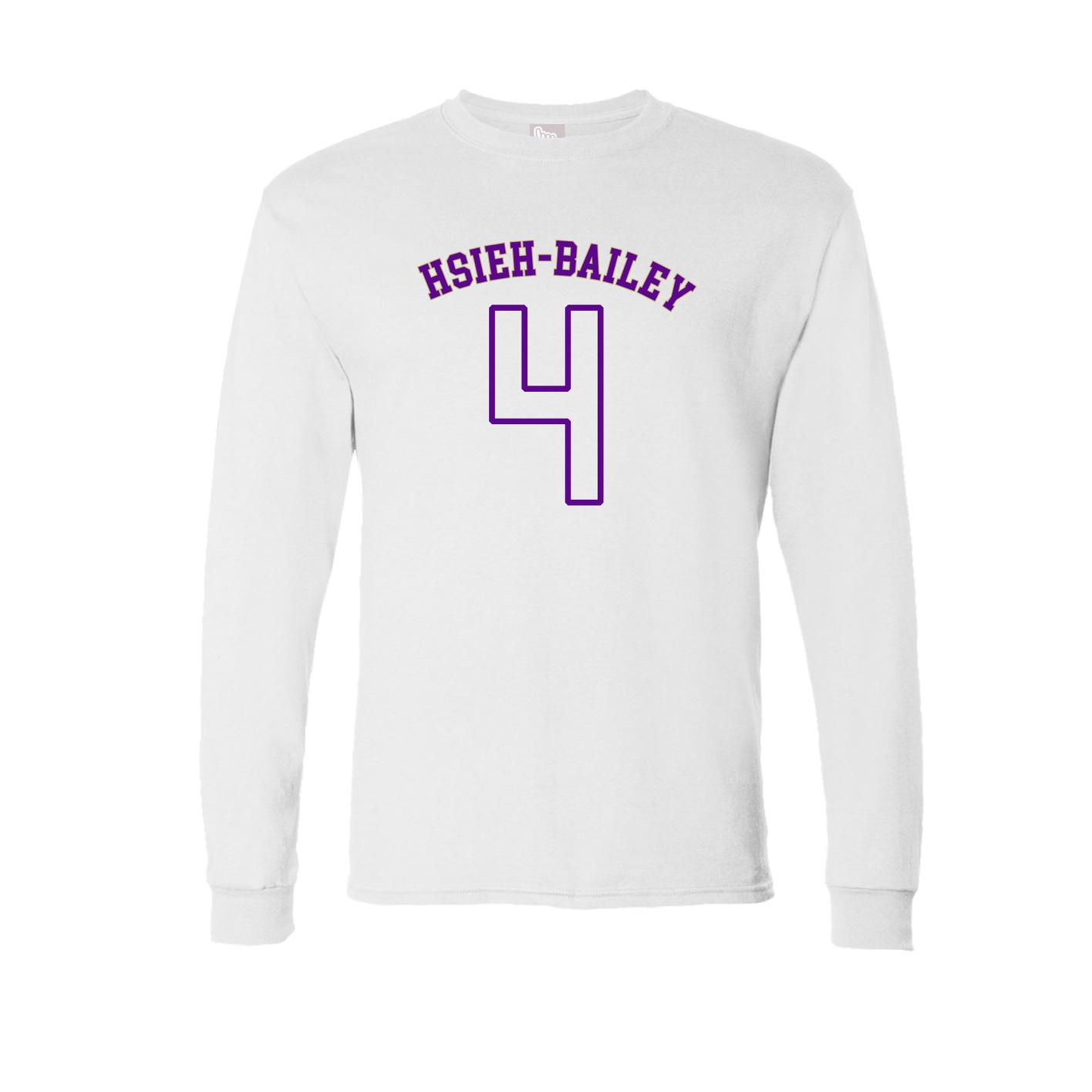 Long Sleeve Tee — Shirsey Arch in White