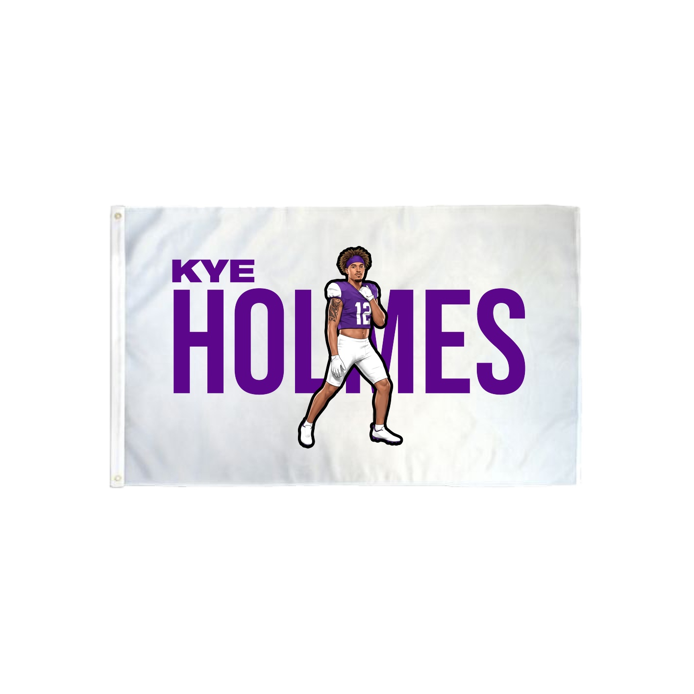 3x5 Flag — Player Name in Classic