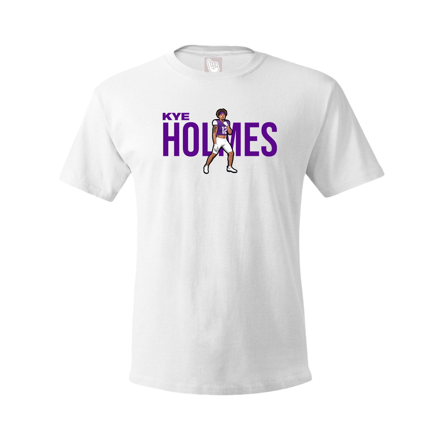 Youth Tee — Player Name in White