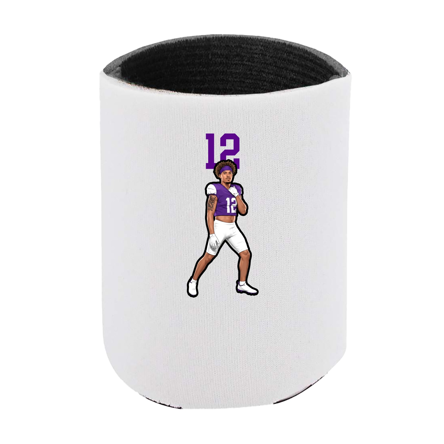 Can Holder — Number Top in White