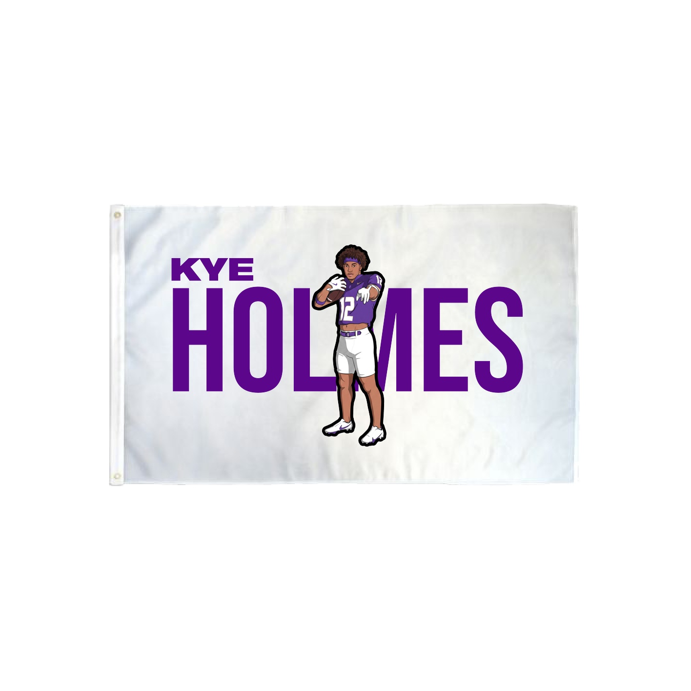 3x5 Flag — Player Name in Classic