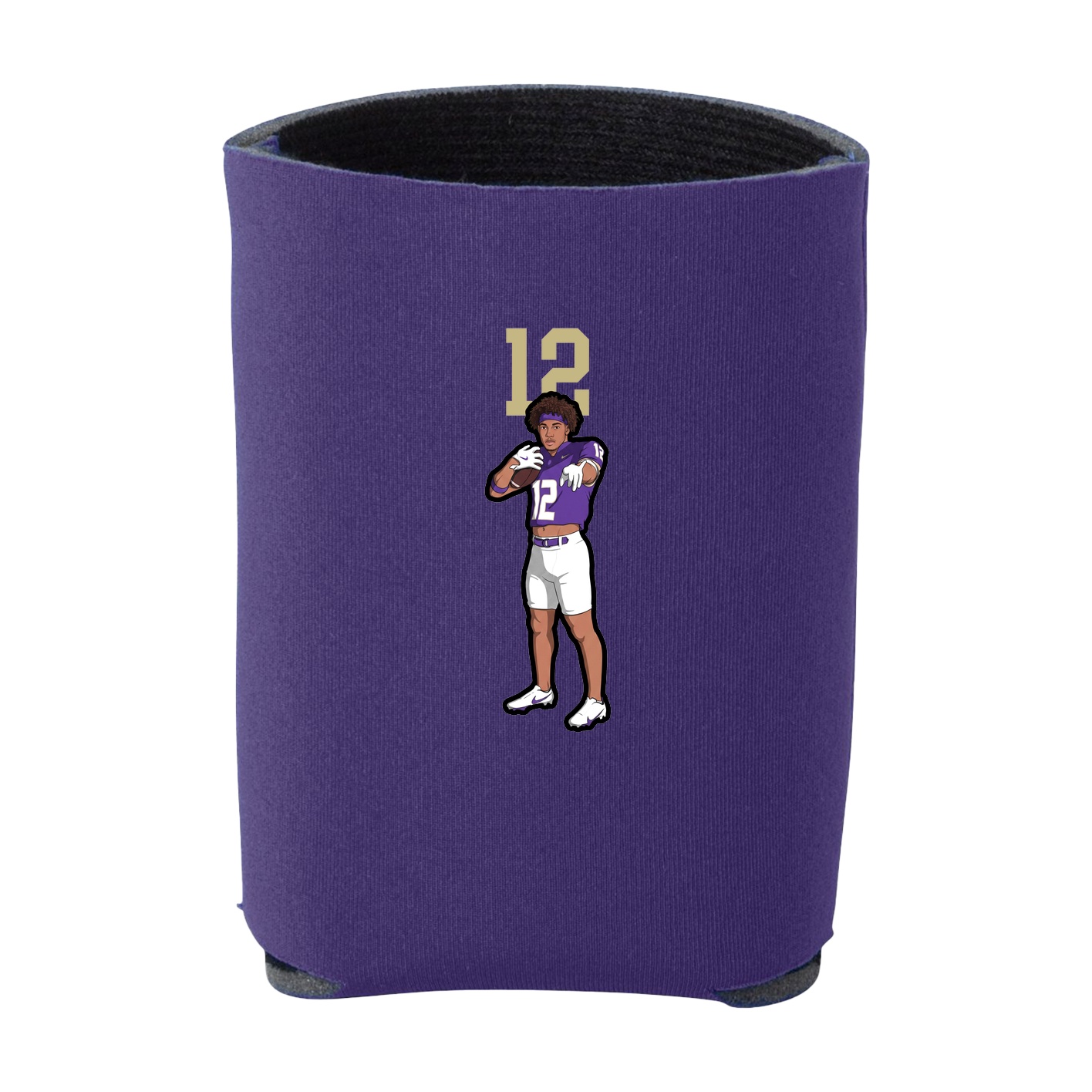 Can Holder — Number Top in Purple