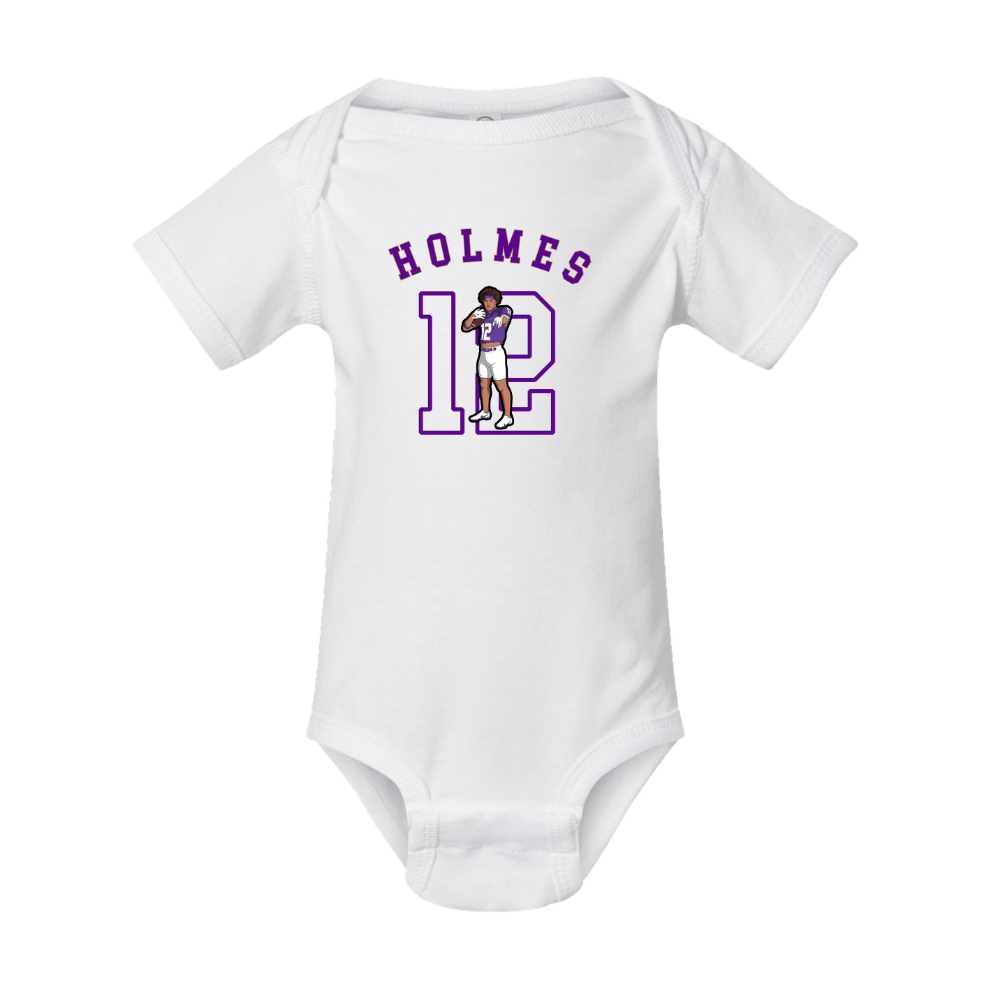 Baby Onesie — Shirsey Arch in White