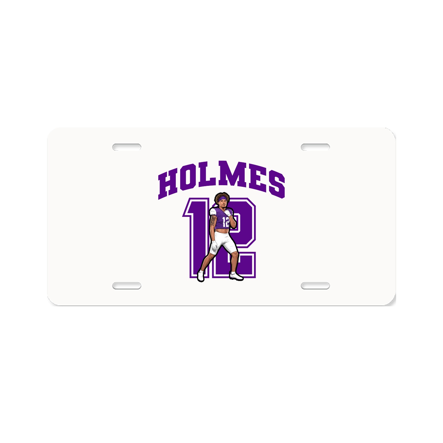 License Plate — Number in Classic