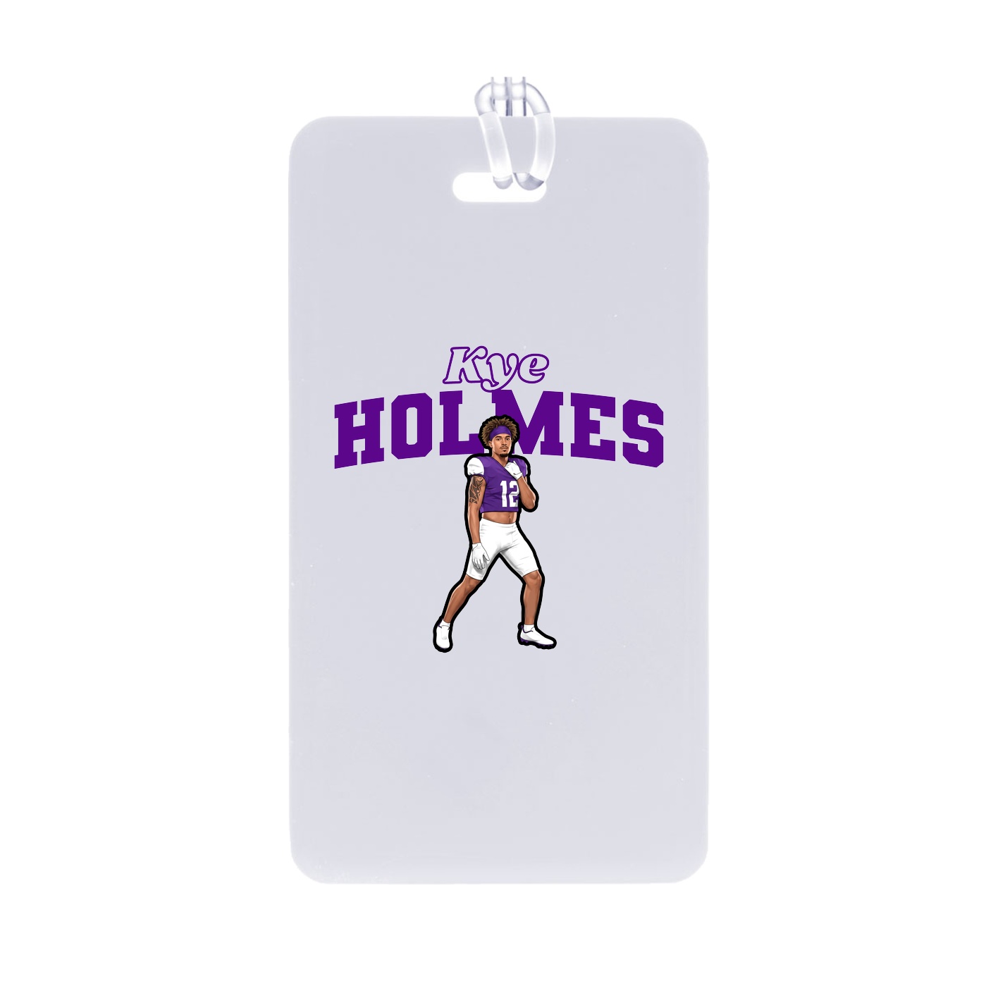 Bag Tag — Name Arch in Classic