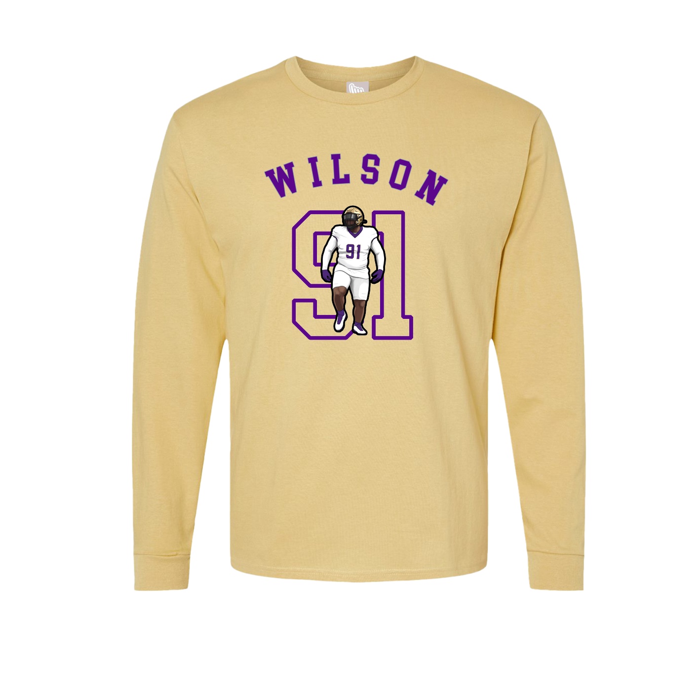 Long Sleeve Tee — Shirsey Arch in Vegas Gold