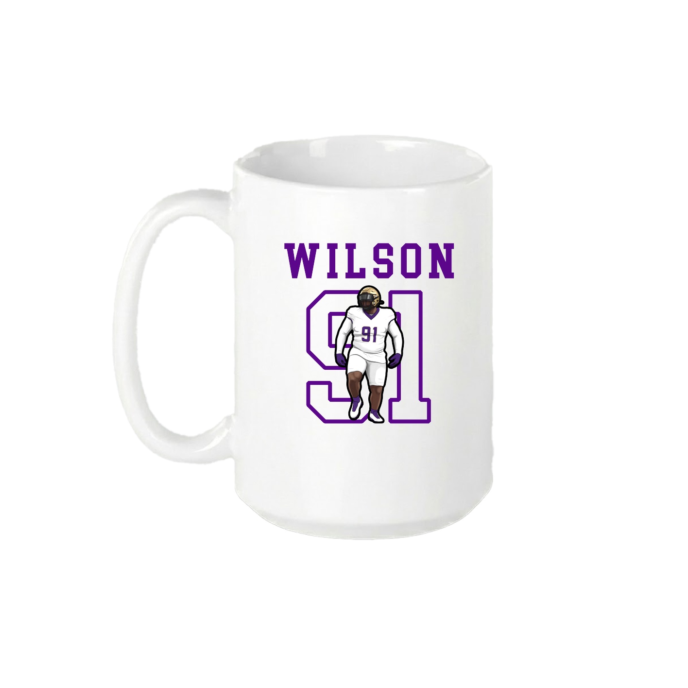 15oz Coffee Mug — Shirsey in White