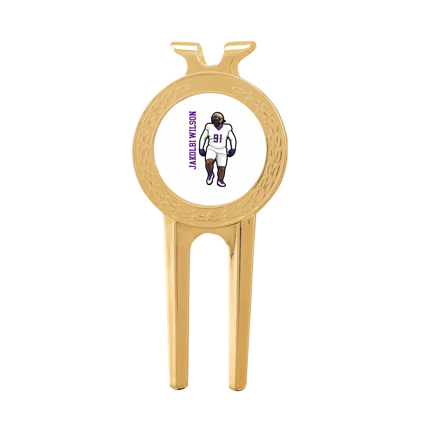 Divot Tool with Ball Marker — Name Vertical in Classic