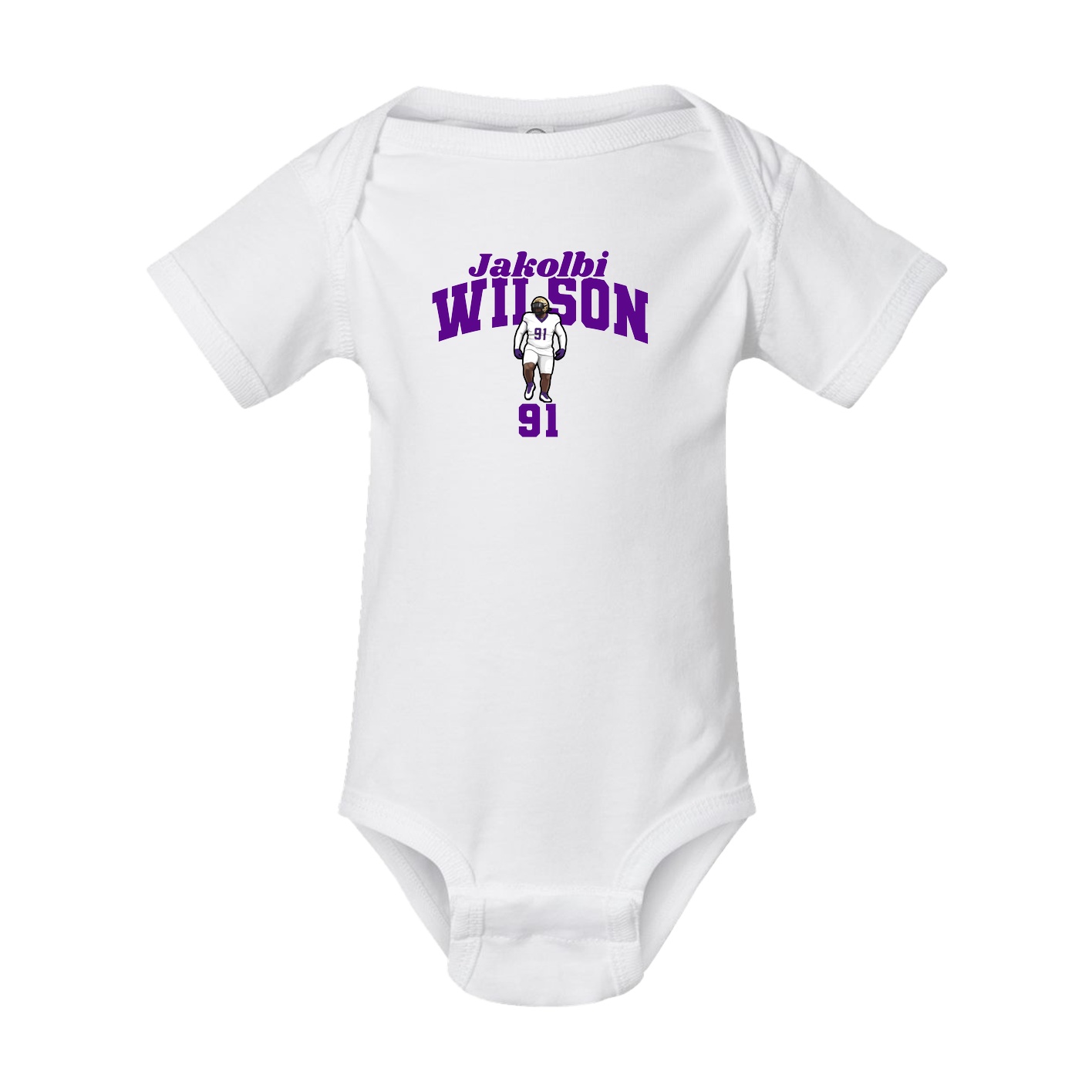 Baby Onesie — Signature Arch in White