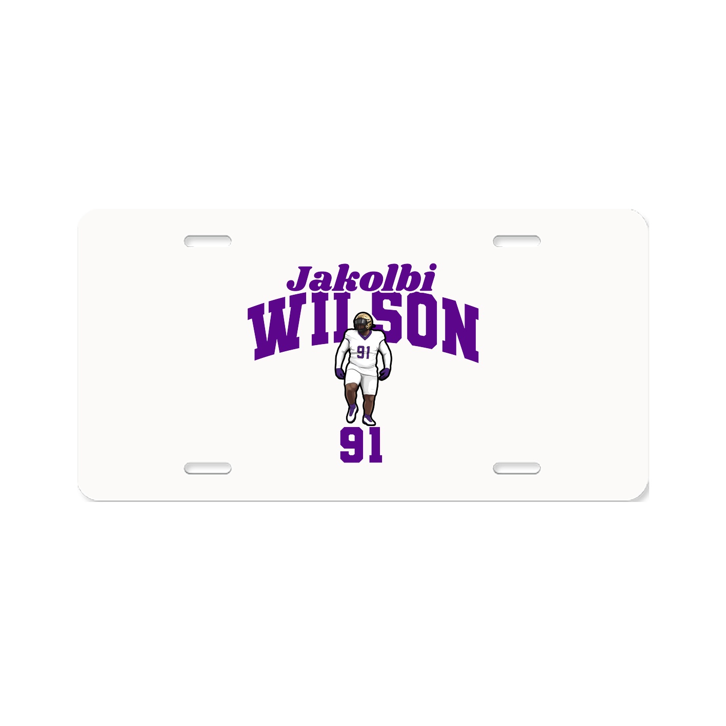 License Plate — Signature Arch in Classic