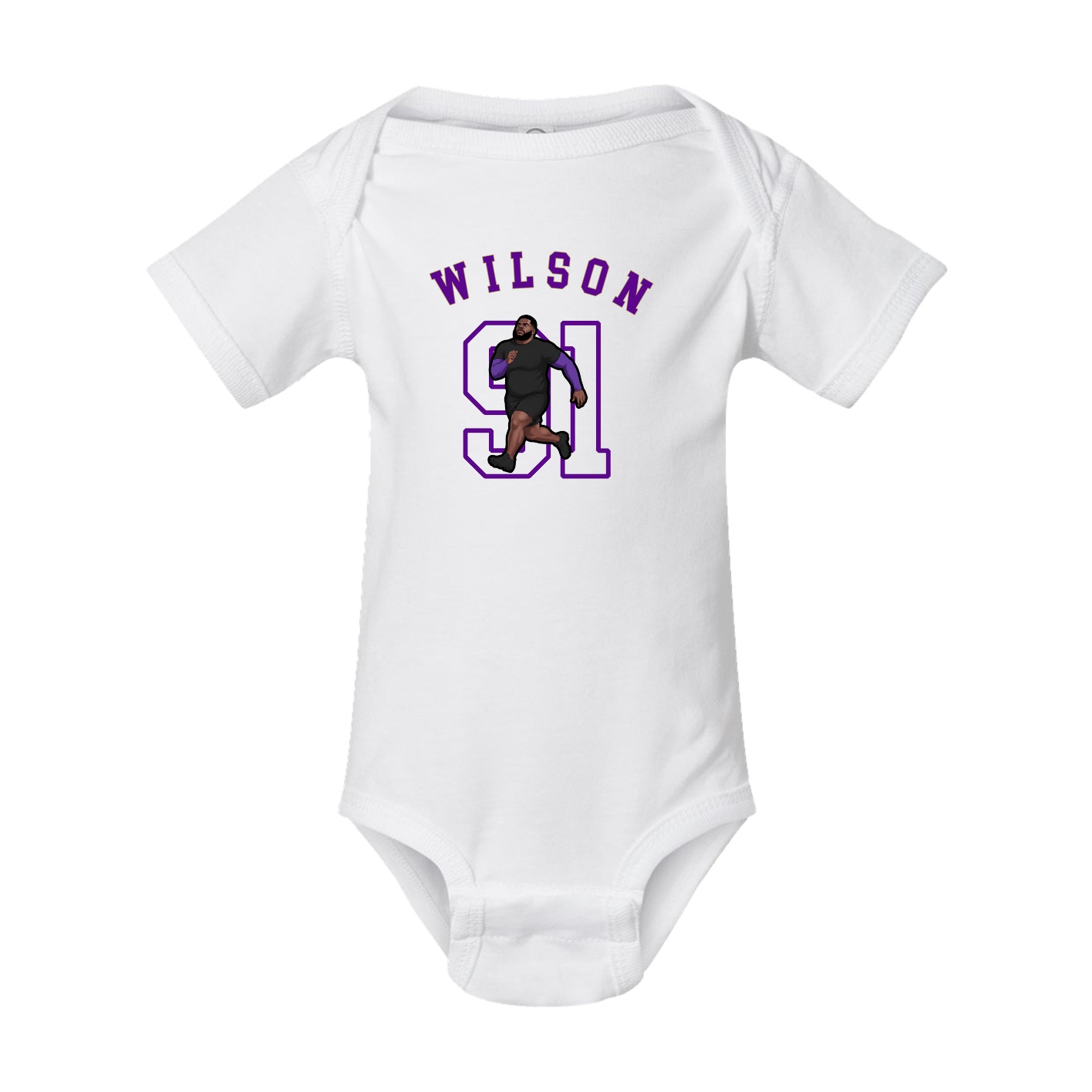 Baby Onesie — Shirsey Arch in White