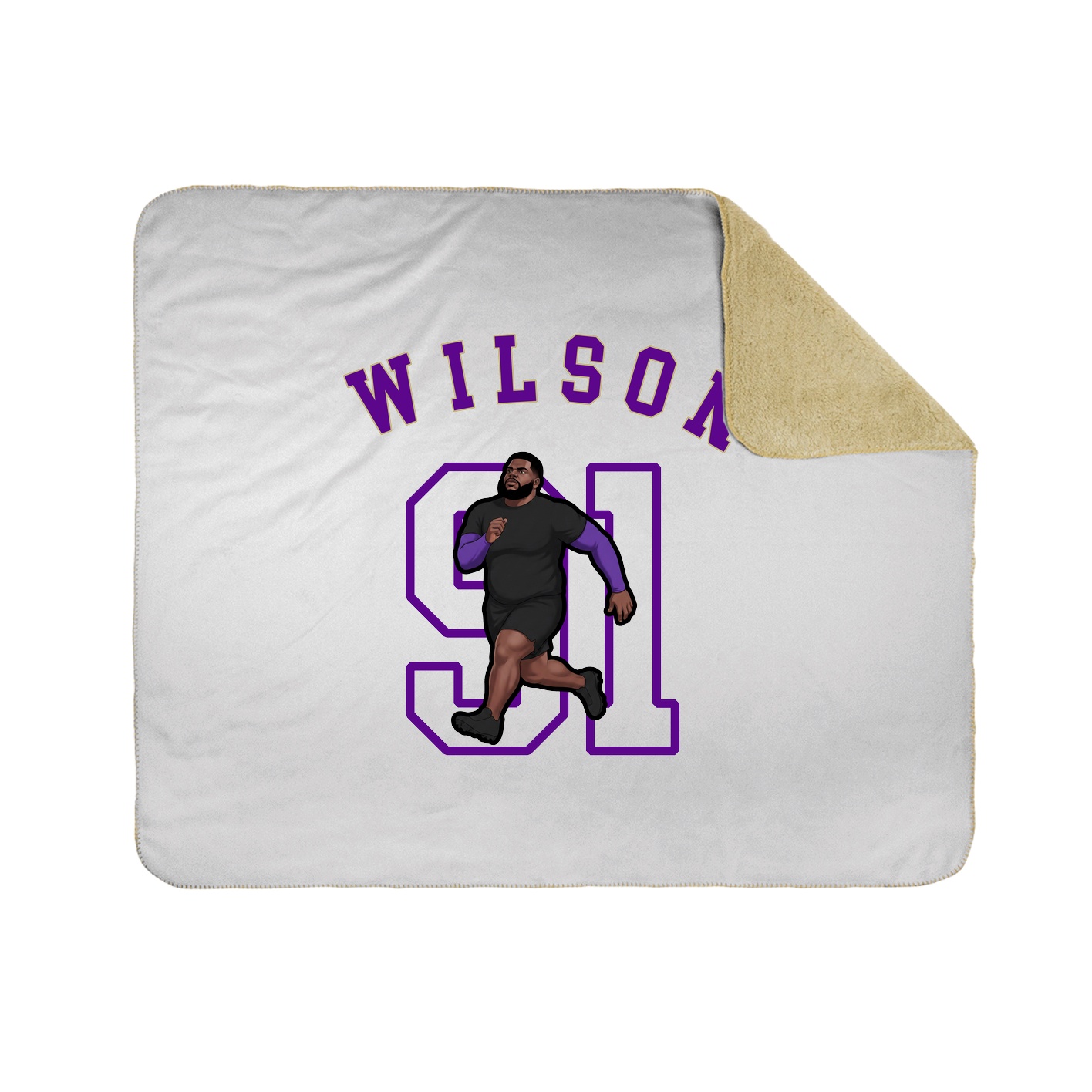 Throw Blanket — Shirsey Arch in White