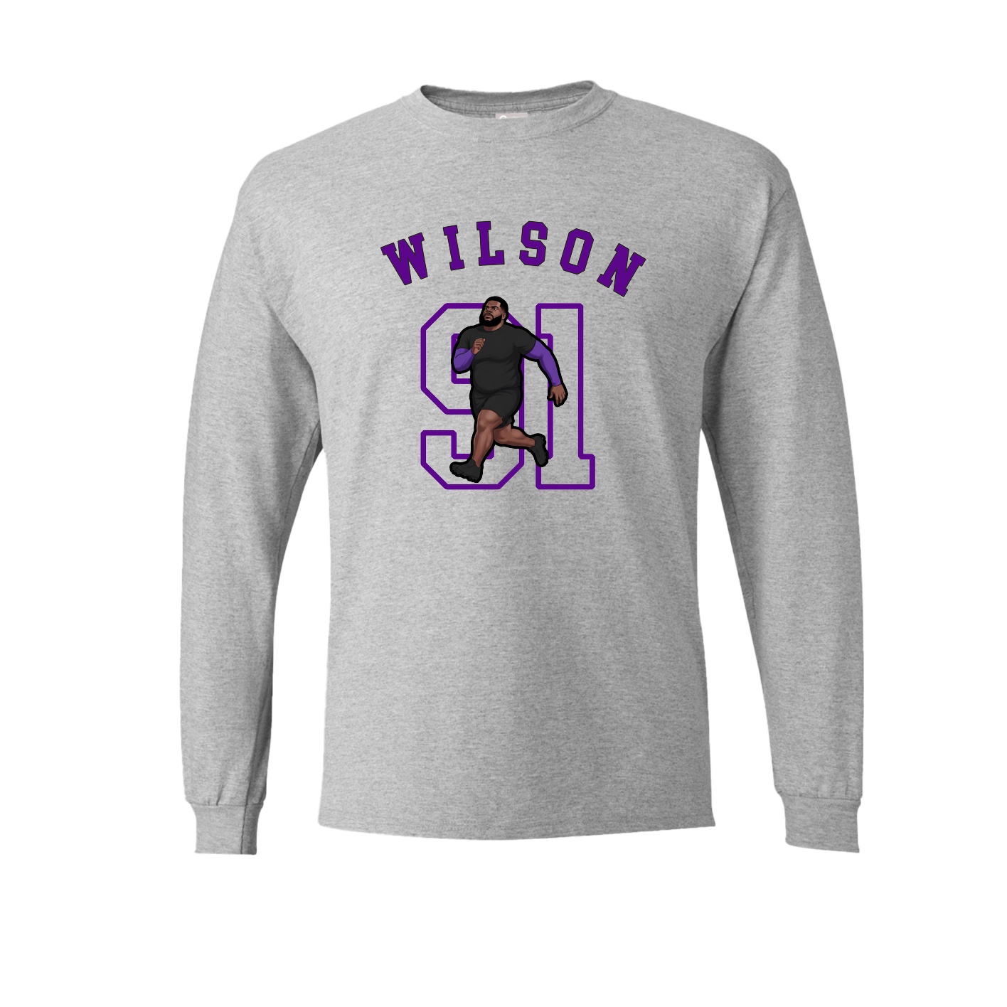 Long Sleeve Tee — Shirsey Arch in Grey