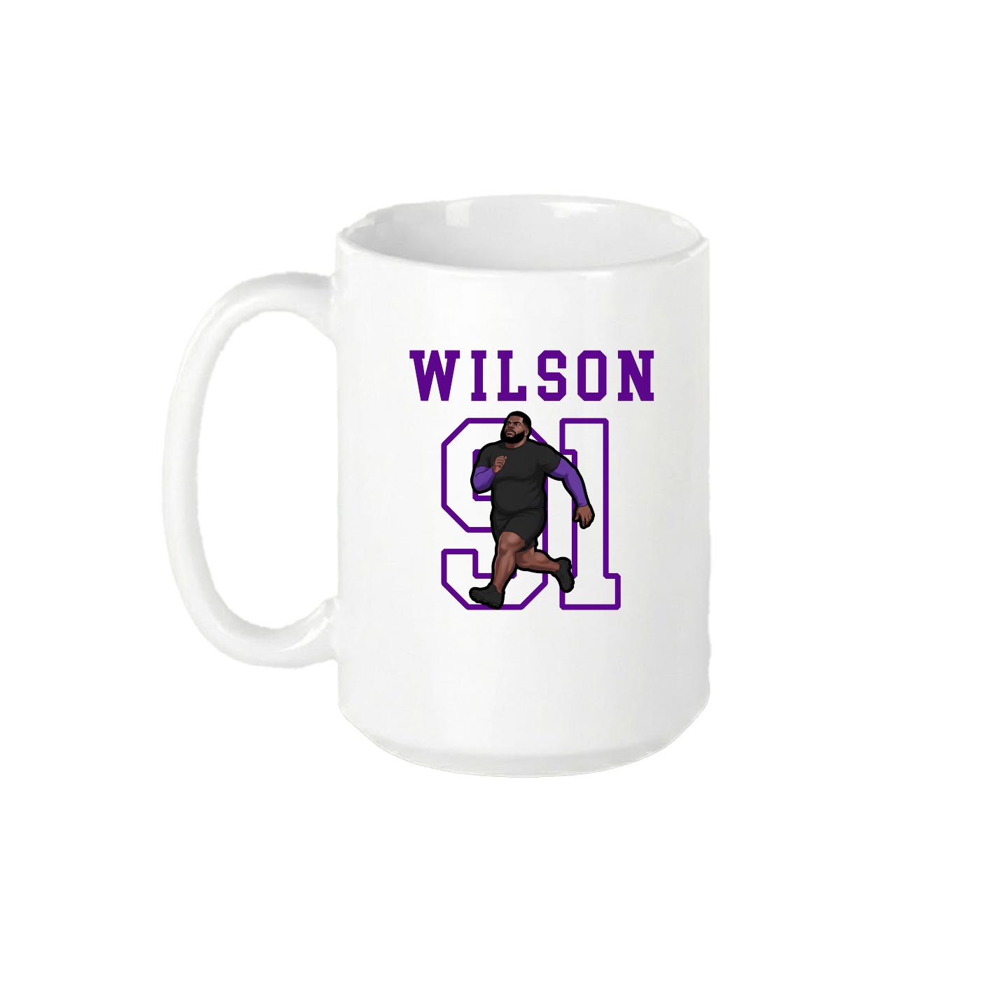 15oz Coffee Mug — Shirsey in White