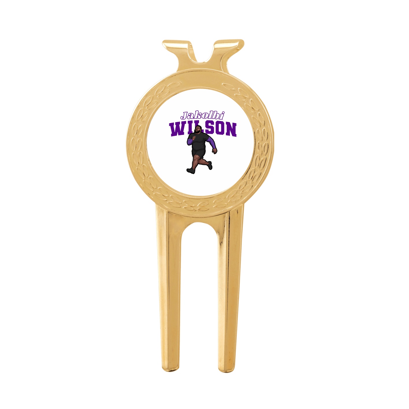 Divot Tool with Ball Marker — Name Arch in Classic