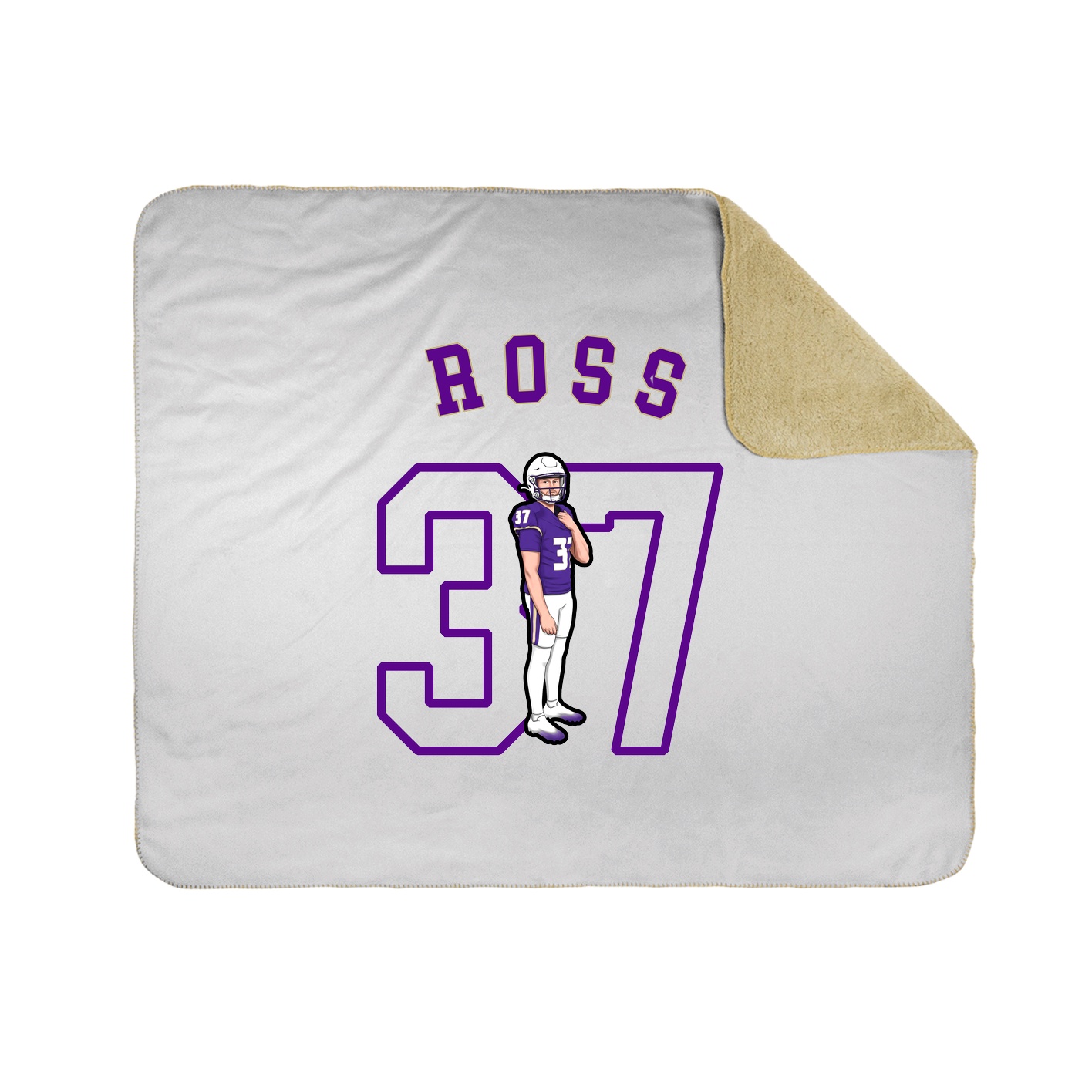 Throw Blanket — Shirsey Arch in White
