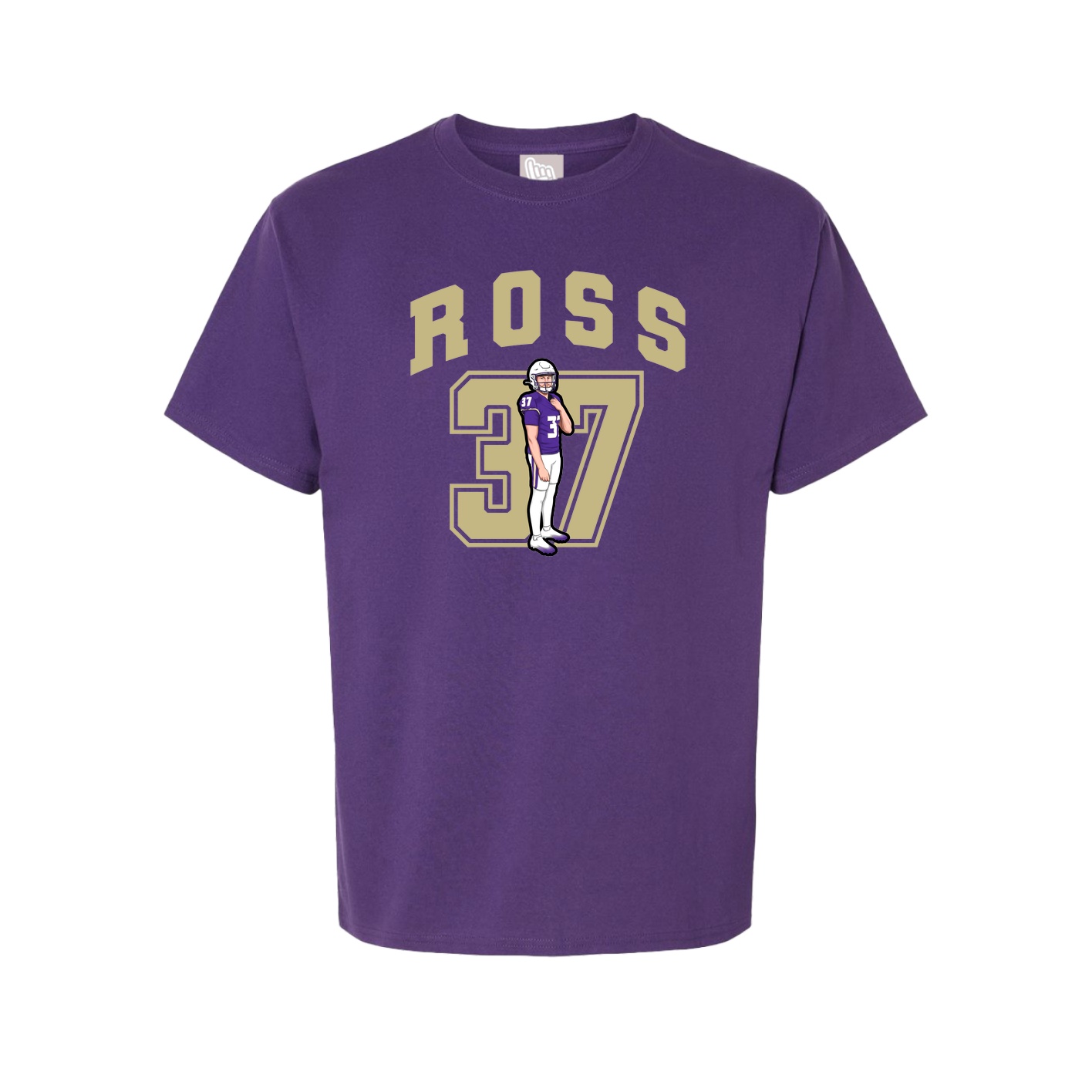 Tee — Number in Purple