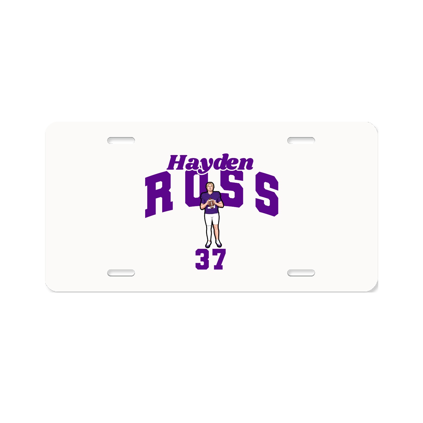 License Plate — Signature Arch in Classic