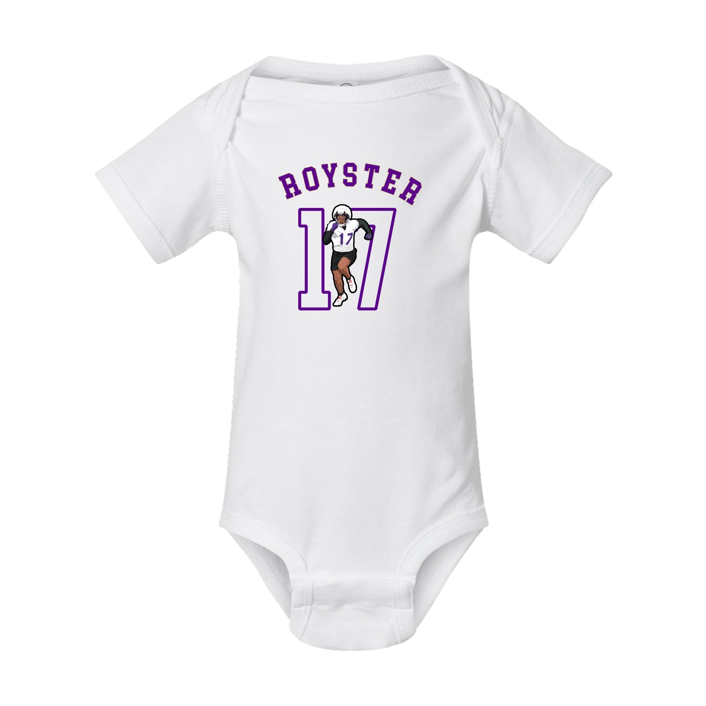 Baby Onesie — Shirsey Arch in White