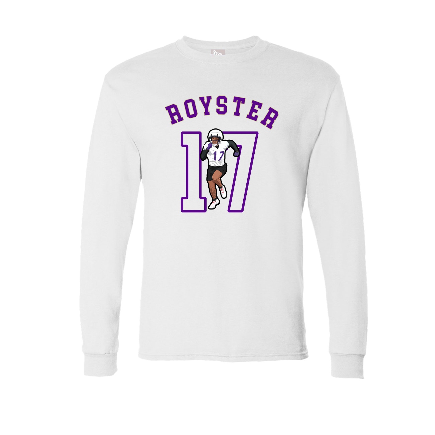 Long Sleeve Tee — Shirsey Arch in White